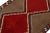 Rug & Kilim 1950s Vintage Gabbeh Tribal Rug in Brown With Red Diamond Lozenge Pattern For Sale - Image 4 of 8