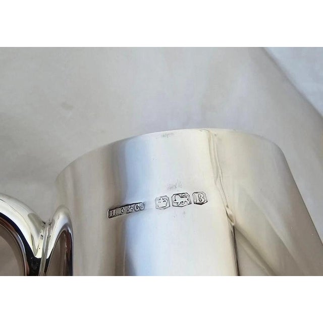 George V Sterling Silver Pint Tankard from Harrison Fisher & Co, Sheffield, 1944 For Sale - Image 15 of 17