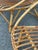 Vintage Rattan Basket Garden Chairs, France 1960s, Set of 4 For Sale - Image 10 of 13