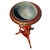 1950s Hollywood Regency Red Mahogany Georgian Wig Plant Stand W/ Drawers Dish, Pair For Sale In Los Angeles - Image 6 of 10
