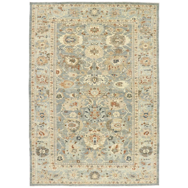 Persian Sultanabad Rug - 10'02 X 14'05 For Sale - Image 9 of 9