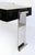 1980s Art Deco Style Lacquer, Stainless Steel Desk, Eugene Printz Style For Sale - Image 16 of 17
