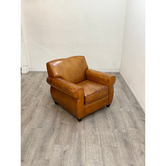 Pair of Leather Chairs For Sale - Image 4 of 11