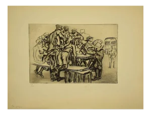 Anselmo Bucci, Military, Etching, 1917