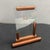 French Authentic 1930s Art Deco Copper and Glass French Picture Frame For Sale - Image 3 of 14