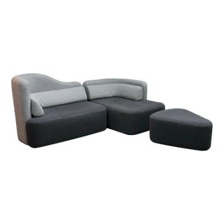 Karim Rashid for BoConcept Ottawa Modular Sofa + Ottoman For Sale