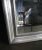 Late 20th Century Mirror With Beveled Glass With Silver Giltwood-Style Frame For Sale - Image 5 of 7