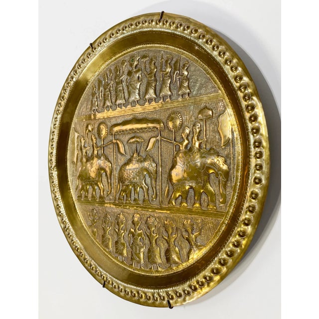 Egyptian Style Brass Tray Chairish