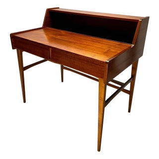Mid-Century Modern Danish Wooden Desk, 1960s For Sale