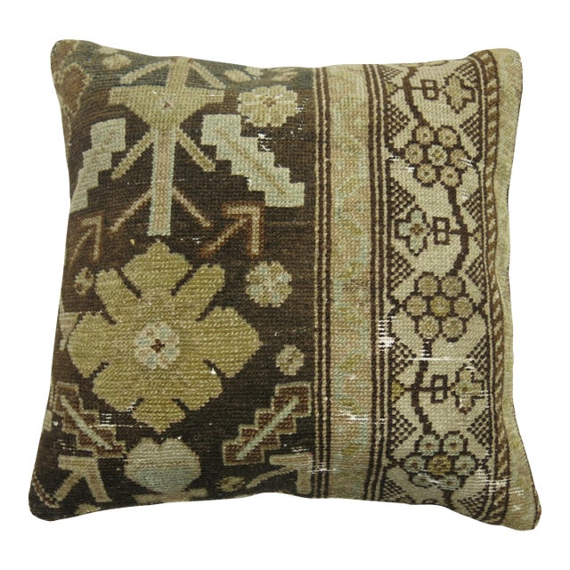 Antique Persian Malayer Pillow For Sale
