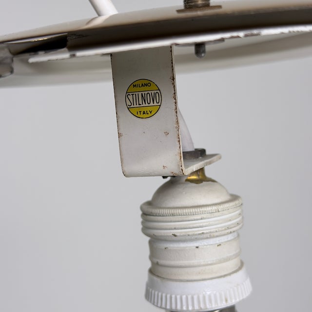 Vintage Italian 1104 Pendant Lamp from Stilnovo, 1960s For Sale - Image 13 of 14