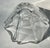 Orrefors Vintage 20th C Heavy Crystal Orion Bowl by Lars Hellsten Sweden for Orrefors Signed For Sale - Image 4 of 4