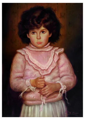 Nicola Del Basso, Innocence of Childhood, 2012, Oil on Canvas