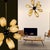 Very large Sputnik chandelier, attributed to Barovier and Toso, Italy 1990s. The Mid Century Modern chandelier is made of...