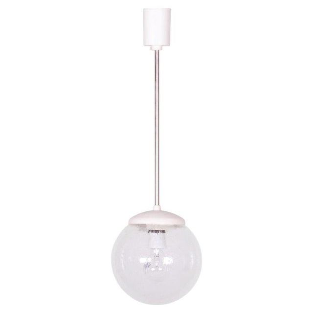 Mid-Century Chandelier in Chromed Steel, Plastic, and Glass, Czech, 1960s For Sale - Image 10 of 10