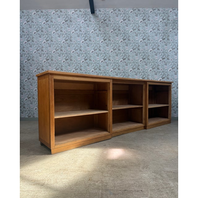 Vintage Oak Workshop Cabinet, 1950s For Sale - Image 6 of 12