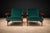 Wood Pair of Armchairs in Brazilian Hardwood & Green Velvet by Liceu De Artes E Ofícios, 1960s For Sale - Image 7 of 13