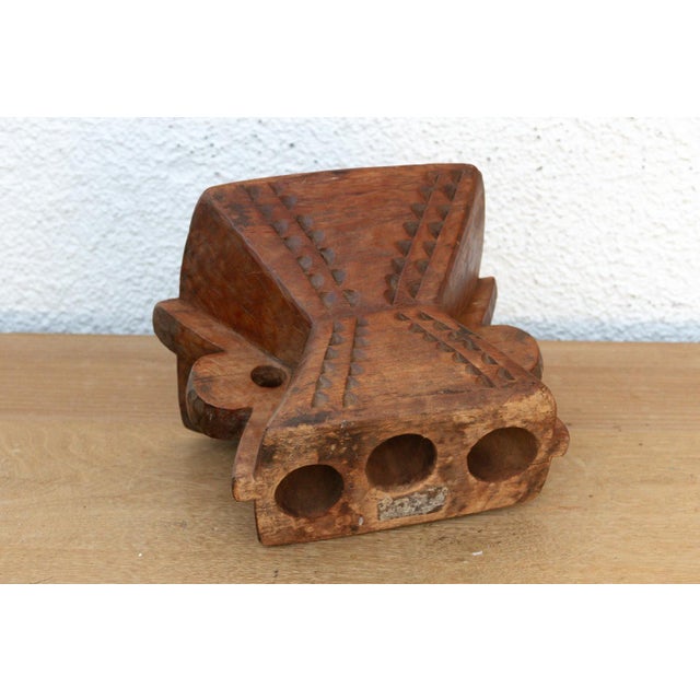 Early 20th Century Antique Warm Honey Bijani Seeder For Sale - Image 5 of 6