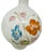 1970s 1970s Mid-Century Modern Treasure Craft Ceramic Globe Decanter With Mushroom Stopper - Hand-Painted Wildflower Line For Sale - Image 5 of 10