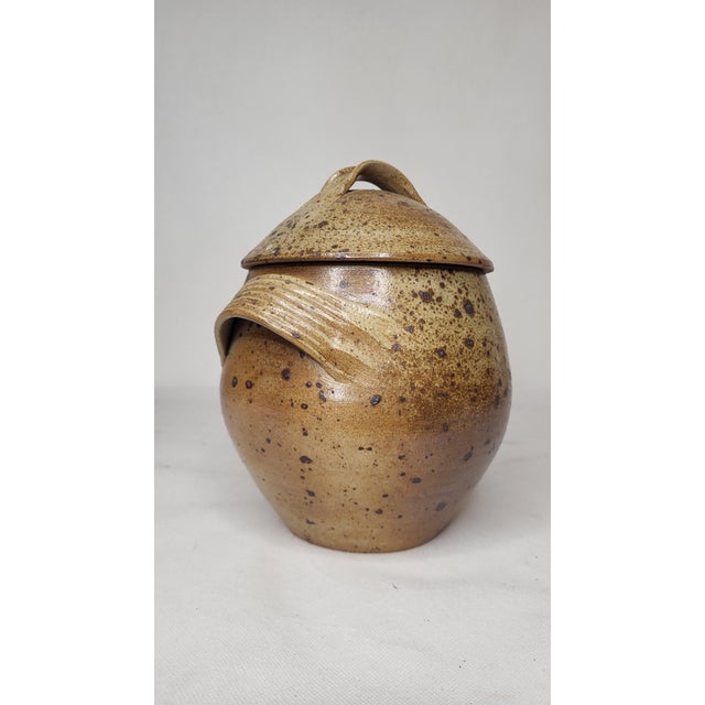 Pyrite Stoneware Tureen by Charles Gaudry, 1960s For Sale - Image 4 of 7