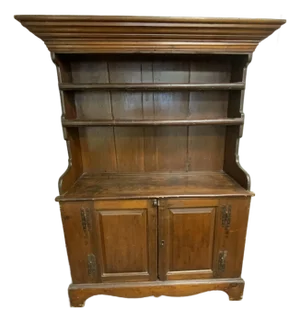 Circa 1800’s American Step Back Cabinet