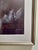 Framed oil on canvas by South American painter Martinez-Rojas. Original antique silver finish wood frame. Metal tag on...