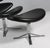 Poul Volther Set of Corona Lounge Chair and Ottoman by Poul M. Volther For Sale - Image 4 of 12