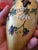 Antique Sevres Enamel Signed Champleve Yellow Vase For Sale In Boston - Image 6 of 8