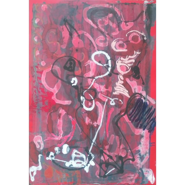 Stefano Mazzolini, AC110, 2017, Acrylic on Paper For Sale - Image 3 of 7