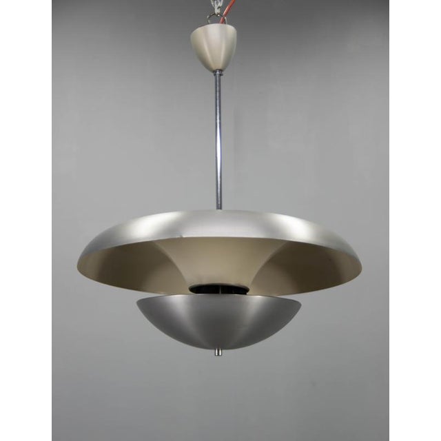 Bauhaus Bauhaus Pendant attributed to Franta Anyz for Napako, 1940s For Sale - Image 3 of 14