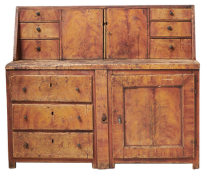 Swedish Folk Art Sideboard