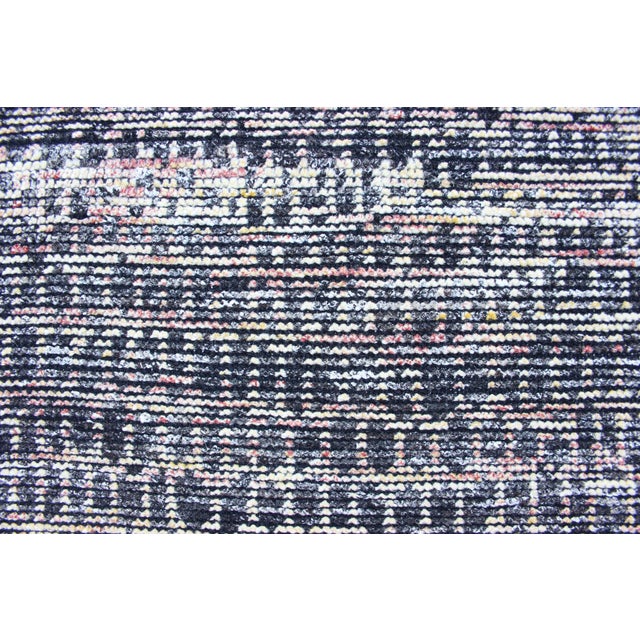 Modern Design Runner With All-Over Checkerboard Design For Sale - Image 11 of 13
