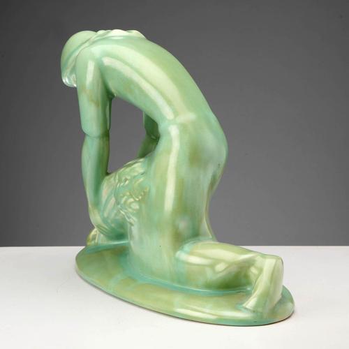 The Harvester in Ceramic by Angelo Biancini for Laveno, Italy, 1940s For Sale - Image 4 of 9