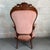 Antique Louis XV Armchair, Upholstered Fabric, Carved Wood, 20th Century For Sale - Image 3 of 11