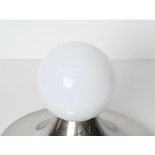 Large Chrome Light Ball Wall or Ceiling Lamp by Castiglioni for Flos, Italy, 1965 For Sale - Image 6 of 18