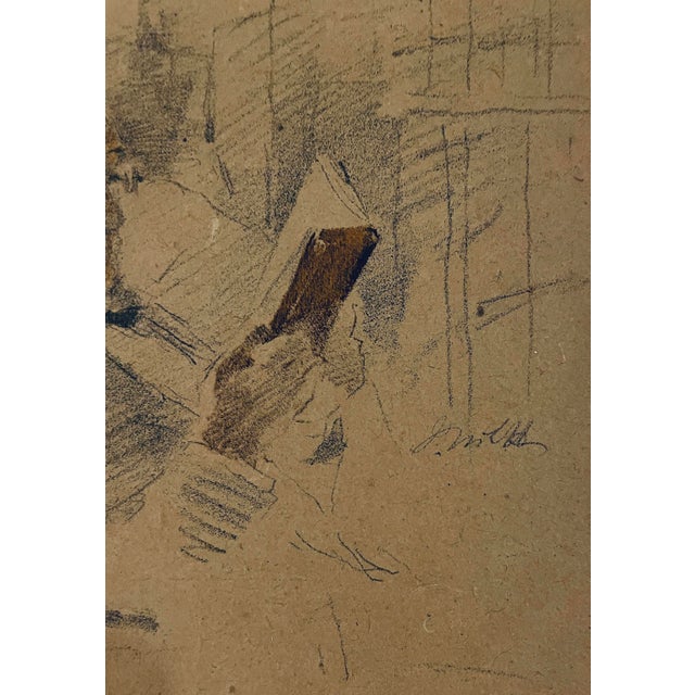 Lithograph on card stock of British PM William Ewart Gladstone (1809-1898) by English artist John McLure Hamilton (1853 -...