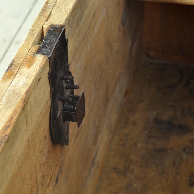 Folk Art Bridal Chest, 1795 For Sale - Image 8 of 16