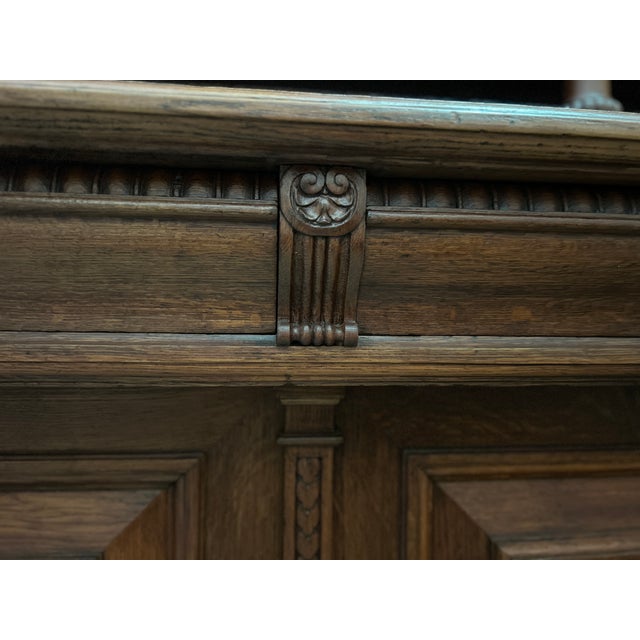 French Renaissance Revival Buffet À Deux Corps For Sale In Houston - Image 6 of 7