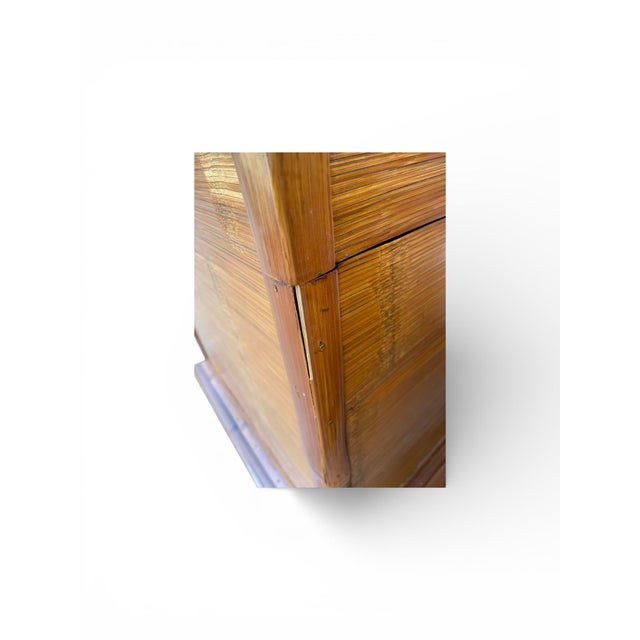 Mid 20th Century Kim3 International Furnishings Bamboo Box Side Tables For Sale - Image 12 of 14