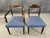 Set of 8 19th Century Solid Mahogany Turned Leg Dining Chairs For Sale - Image 4 of 14