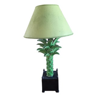 Ceramic Lamp by Jean Roger, France, 1960s For Sale