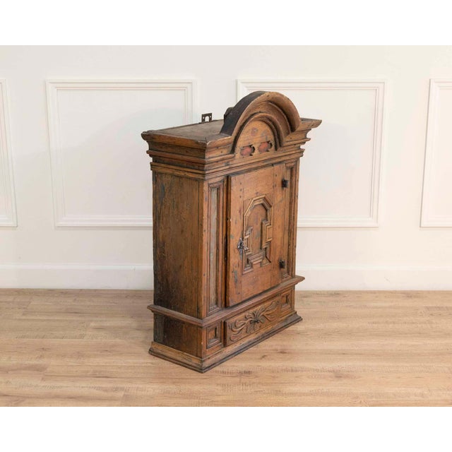 Early 19th Century Swedish Wall Cabinet from Stockholm For Sale - Image 4 of 11
