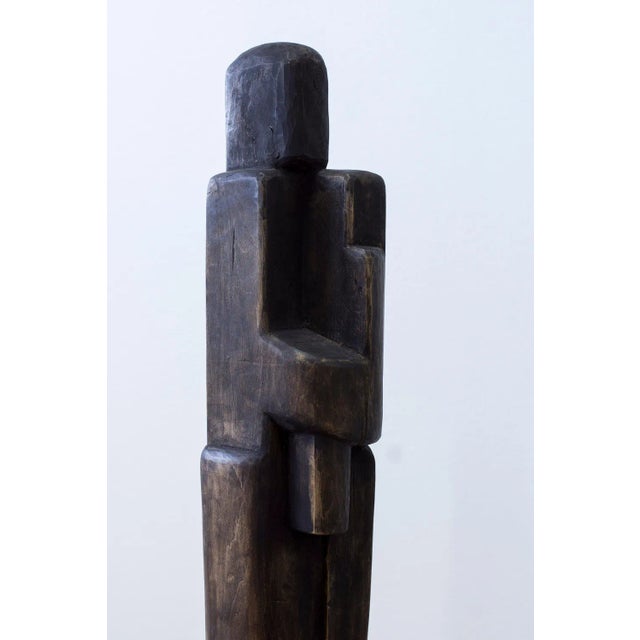 Swedish Modernist Wood Sculpture For Sale - Image 4 of 9
