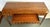 Theodore Alexander Mahogany Console Table With Center Drawer and Circular Pattern Apron For Sale In West Palm - Image 6 of 17