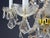 1960s Venetian Style, Large Chandeliers, Brass, Crystal - a Pair For Sale - Image 12 of 17