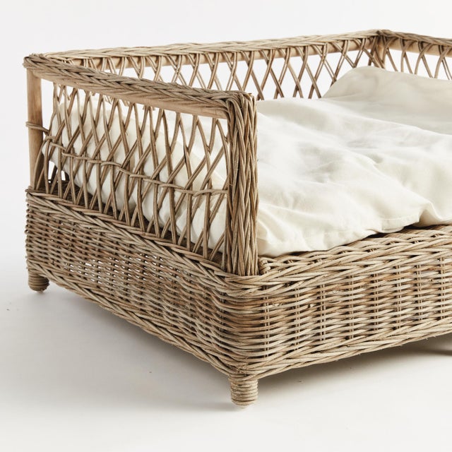 Boho Chic Normandy Pet Bed Large For Sale - Image 3 of 4