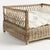 Boho Chic Normandy Pet Bed Large For Sale - Image 3 of 4