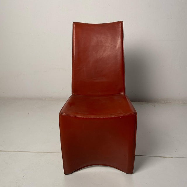 The Ed Archer chair was designed by Philippe Starck in 1987 and produced by Aleph, Driade spa. Featuring a tubular steel...