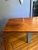 Wood Mid Century Solid Sapele Mahagony Slab Dining Table For Sale - Image 7 of 12