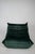 Togo Lounge Chair and Pouf in Dark Mint Velvet by Michel Ducaroy for Ligne Roset, 1973, Set of 2 For Sale - Image 12 of 18